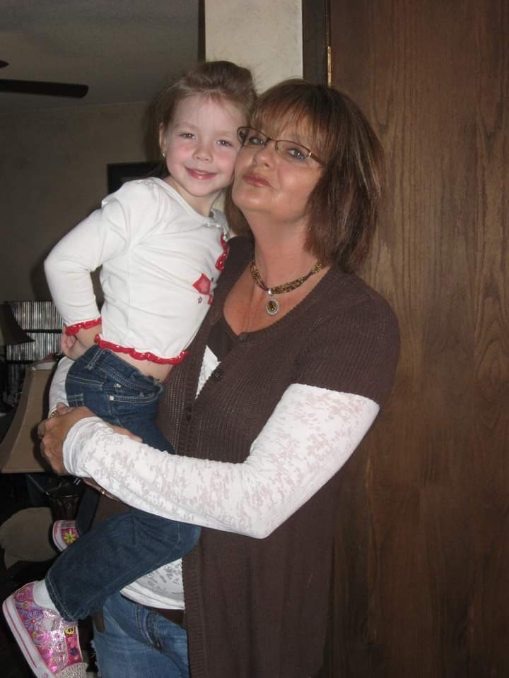 Rebecca with her granddaughter Natalie